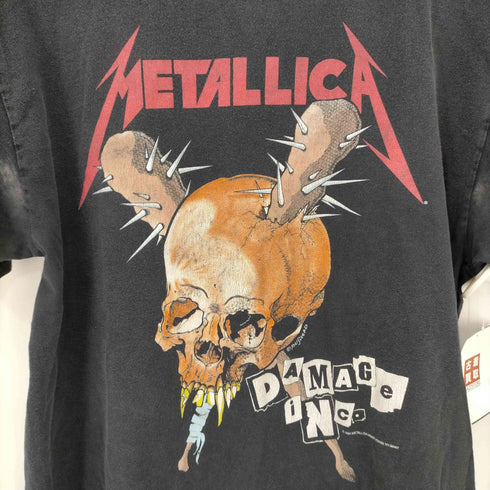 テネシーリバー TENNESSEE RIVER 90S MADE IN USA DAMAGE INC 1994コピーライト入り 両面バンドプリントTシャツ メンズ import:L